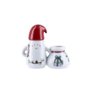 Keramický svietnik s vianočným motívom Hammershøi Christmas Father Elf – Kähler Design vyobraziť