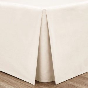 Krémovobiely perkálový poťah na rám postele 90x190 cm Easy Iron Percale – Catherine Lansfield vyobraziť