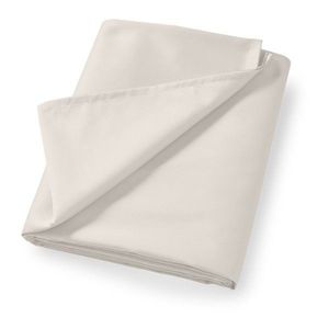 Béžová plachta z bavlneného saténu 275x275 cm Cotton Sateen – Bianca vyobraziť