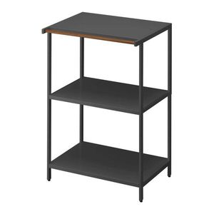 Matne čierny oceľový regál 60x90x46, 5 cm Tower – YAMAZAKI vyobraziť