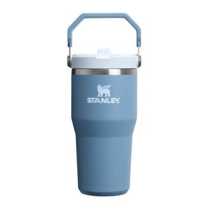 Sivomodrá termoska 600 ml IceFlow Flip Straw 2.0 – Stanley vyobraziť