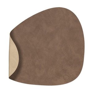 Prestieranie z eko kože 37x44 cm Curve L Double Cloud – LIND DNA vyobraziť