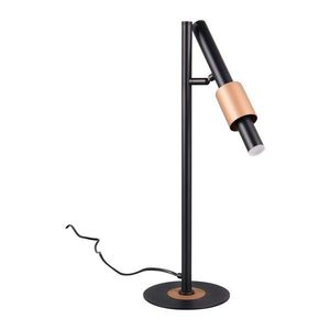 Čierna/v bronzovej farbe LED stolová lampa (výška 50 cm) Ikaris – Trio Select vyobraziť