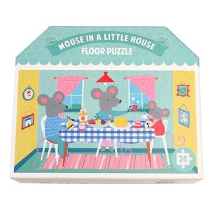 Puzzle (počet dielikov 24) Mouse in a House – Rex London vyobraziť