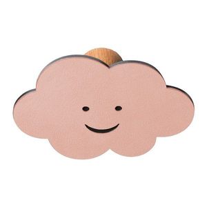 Ružový nástenný oceľový háčik Cloud Dot Nupo – LIND DNA vyobraziť