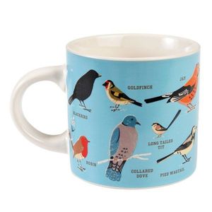 Modrý/krémovobiely keramický hrnček 350 ml Garden Birds – Rex London vyobraziť