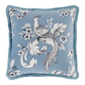 Zamatový dekoračný vankúš 45x45 cm Bridgerton Regal Floral – Catherine Lansfield vyobraziť