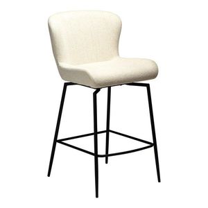 Krémovobiela čalúnená barová stolička (výška sedadla 67, 5 cm) Glam – DAN-FORM Denmark vyobraziť