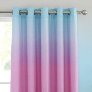 Ružový/fialový detský záves 2 ks 168x183 cm Ombre Rainbow Clouds – Catherine Lansfield vyobraziť