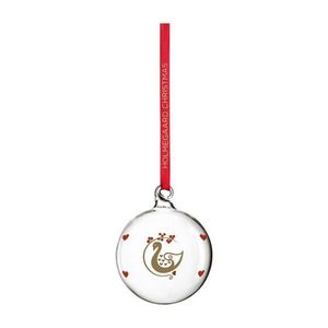 Sklenená ručne fúkaná vianočná ozdoba ø 6, 5 cm Ann-Sofi Romme Annual Christmas Bauble 2025 – Holmegaard vyobraziť