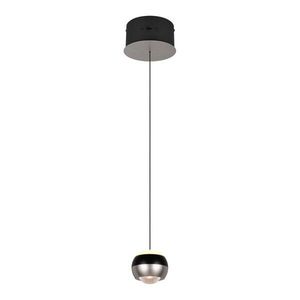 Čierne/v striebornej farbe LED závesné svietidlo ø 15, 5 cm Orbit – Trio Select vyobraziť