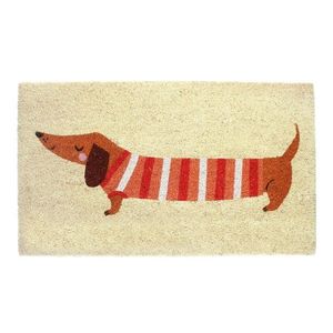 Rohožka z kokosového vlákna 43x73 cm Sausage Dog – Rex London vyobraziť