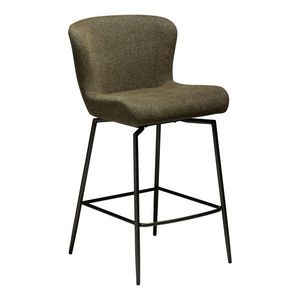 Khaki čalúnená barová stolička (výška sedadla 67, 5 cm) Glam – DAN-FORM Denmark vyobraziť