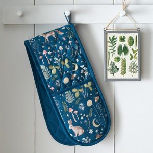 Bavlnená dvojitá kuchynská chňapka Enchanted Twilight Animals – Catherine Lansfield vyobraziť