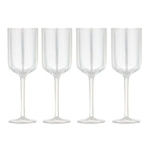 Poháre v súprave 4 ks na víno 350 ml Stripe – Ladelle vyobraziť