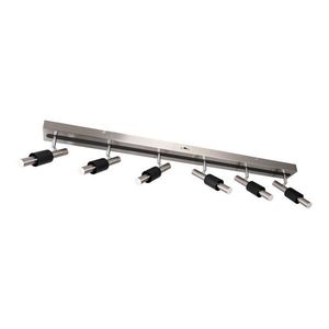Čierne/v striebornej farbe LED bodové svietidlo 20, 5x120 cm Ikaris – Trio Select vyobraziť