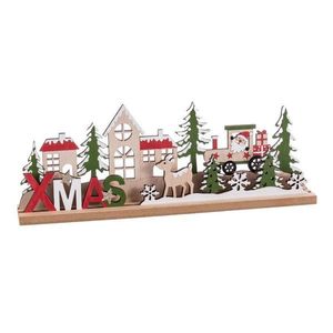 Drevená vianočná figúrka (výška 11 cm) Xmas – Casa Selección vyobraziť