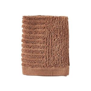 Terakotový froté bavlnený uterák 30x30 cm Classic – Zone vyobraziť