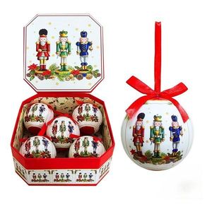 Papierové vianočné gule v súprave 5 ks ø 7, 5 cm Soldiers Memory – Casa Selección vyobraziť