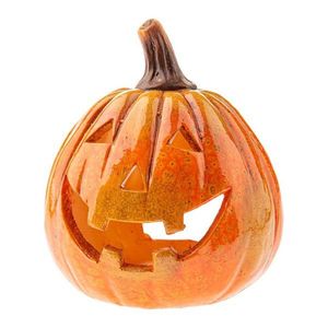 Keramický svietnik s halloweenským motívom Pumpkin – Dakls vyobraziť