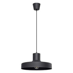 Čierne závesné svietidlo ø 35 cm Vito – Nice Lamps vyobraziť