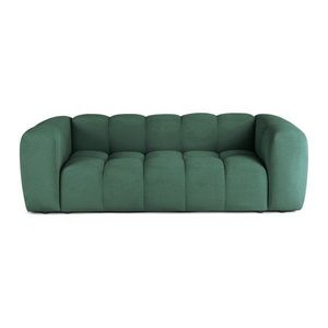Zelená zamatová pohovka 225 cm Cube – Bonami Selection vyobraziť