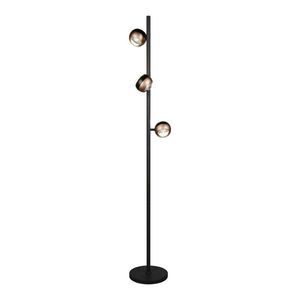 Čierna/v bronzovej farbe LED stojacia lampa (výška 150 cm) Orbit – Trio Select vyobraziť