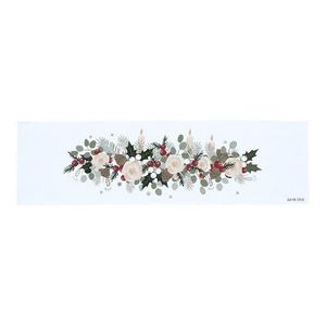 Bavlnený behúň na stôl s vianočným motívom 40x140 cm Fir Branches – Butter Kings vyobraziť