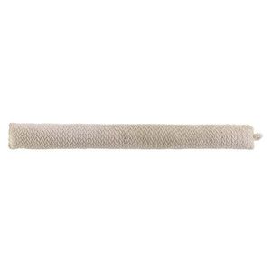 Béžová ochrana proti prievanu 10x80 cm Flanela – douceur d'intérieur vyobraziť