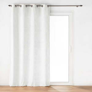 Biely zamatový záves 135x260 cm Eva – douceur d'intérieur vyobraziť