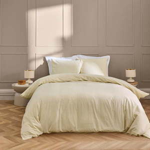Slonovinové obliečky na dvojlôžko/predĺžené 240x220 cm Linella – douceur d'intérieur vyobraziť