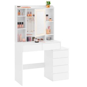 Boxxx TOALETNÝ STOLÍK, biela, 97, 5/40/145 cm vyobraziť