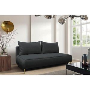 MID.YOU ROZKLADACIA POHOVKA, textil, grafitová vyobraziť