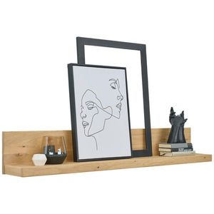 Linea Natura NÁSTENNÁ POLICA, jadrový dub, farba duba, 154/24/24 cm vyobraziť