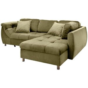Livetastic ROHOVÁ SEDACIA SÚPRAVA, textil, zelená vyobraziť