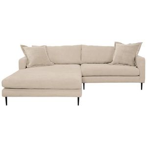 P & B ROHOVÁ SEDACIA SÚPRAVA, textil, krémová vyobraziť