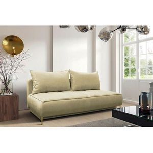 MID.YOU ROZKLADACIA POHOVKA, textil, béžová vyobraziť