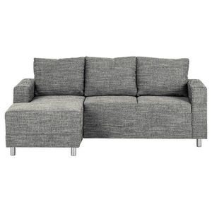 MID.YOU ROHOVÁ SEDACIA SÚPRAVA, textil, sivá vyobraziť