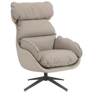 MID.YOU RELAXAČNÉ KRESLO, textil, taupe vyobraziť