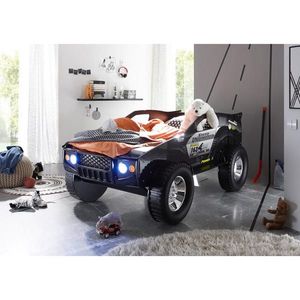 MID.YOU POSTEĽ – AUTO, 90/200 cm čierna vyobraziť