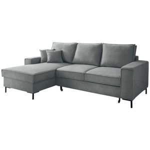 Livetastic ROHOVÁ SEDACIA SÚPRAVA, textil, antracitová vyobraziť