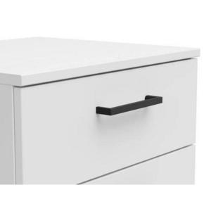 Carryhome KOMODA, biela, 45/83/40 cm vyobraziť