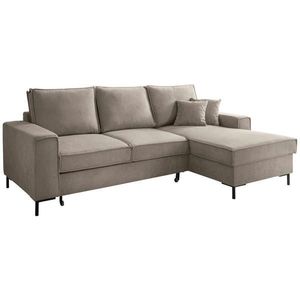 Livetastic ROHOVÁ SEDACIA SÚPRAVA, textil, taupe vyobraziť
