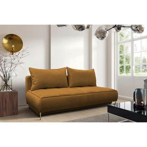 MID.YOU ROZKLADACIA POHOVKA, textil, hrdzavá vyobraziť
