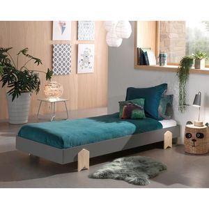MID.YOU POSTEĽ PRE DETI A MLÁDEŽ, 90/200 cm sivá vyobraziť