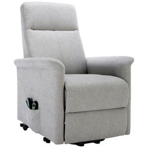 MID.YOU MASÁŽNE KRESLO, textil, sivobéžová vyobraziť