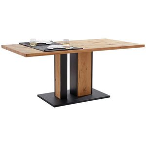 Linea Natura JEDÁLENSKÝ STÔL, divoký dub, antracitová, čierna, farba duba, 200/90/76 cm vyobraziť