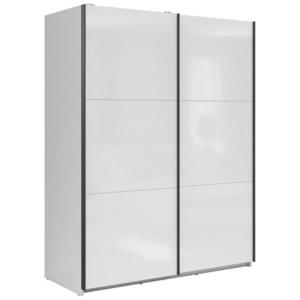MID.YOU SKRIŇA S POS. DVER. – HOR.VED, biela s vysokým leskom, 153, 5/195, 5/60 cm vyobraziť