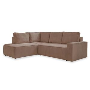 MID.YOU ROHOVÁ SEDACIA SÚPRAVA, textil, taupe vyobraziť