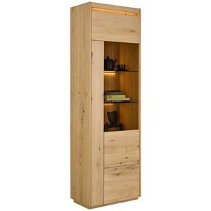 Linea Natura VITRÍNA, jadrový dub, farba duba, 64, 4/201, 9/37 cm vyobraziť